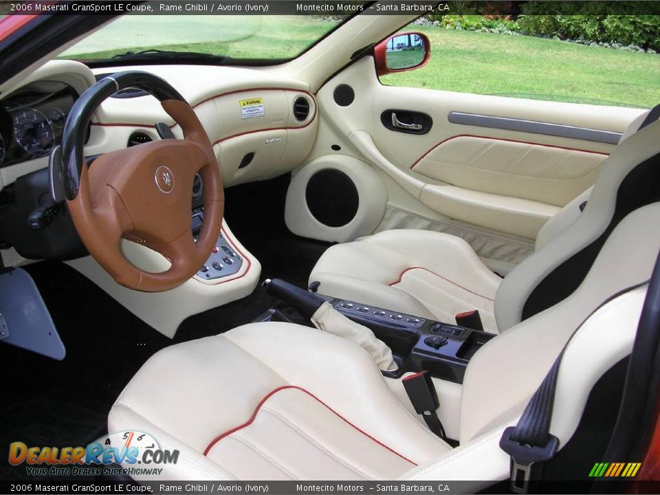 2006 Maserati GranSport LE Coupe Rame Ghibli / Avorio (Ivory) Photo #19