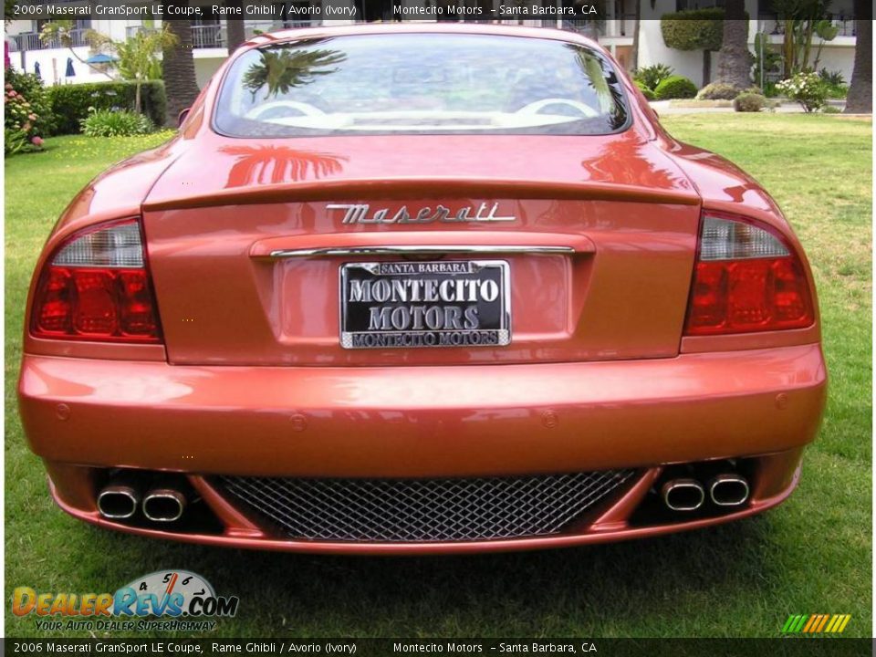2006 Maserati GranSport LE Coupe Rame Ghibli / Avorio (Ivory) Photo #21
