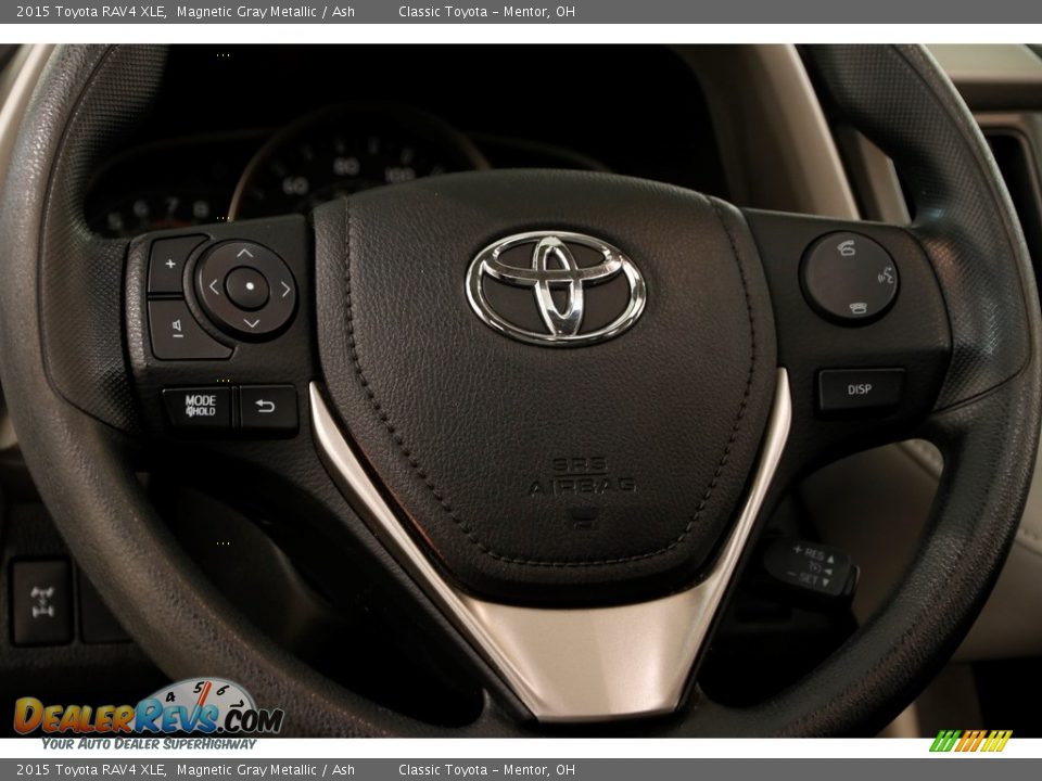 2015 Toyota RAV4 XLE Magnetic Gray Metallic / Ash Photo #6