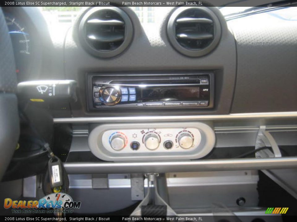 2008 Lotus Elise SC Supercharged Starlight Black / Biscuit Photo #10