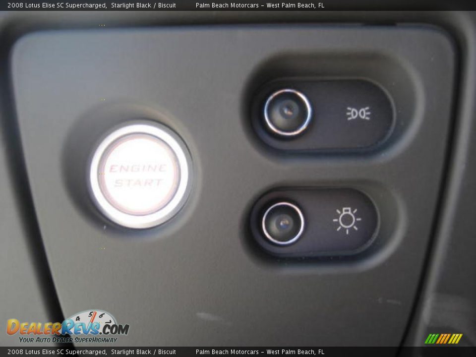 2008 Lotus Elise SC Supercharged Starlight Black / Biscuit Photo #13