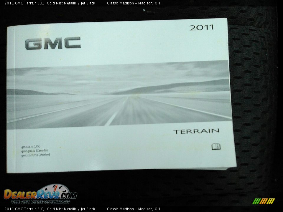 2011 GMC Terrain SLE Gold Mist Metallic / Jet Black Photo #12