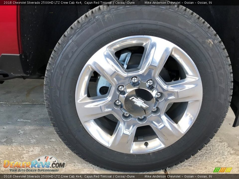 2018 Chevrolet Silverado 2500HD LTZ Crew Cab 4x4 Cajun Red Tintcoat / Cocoa/­Dune Photo #2