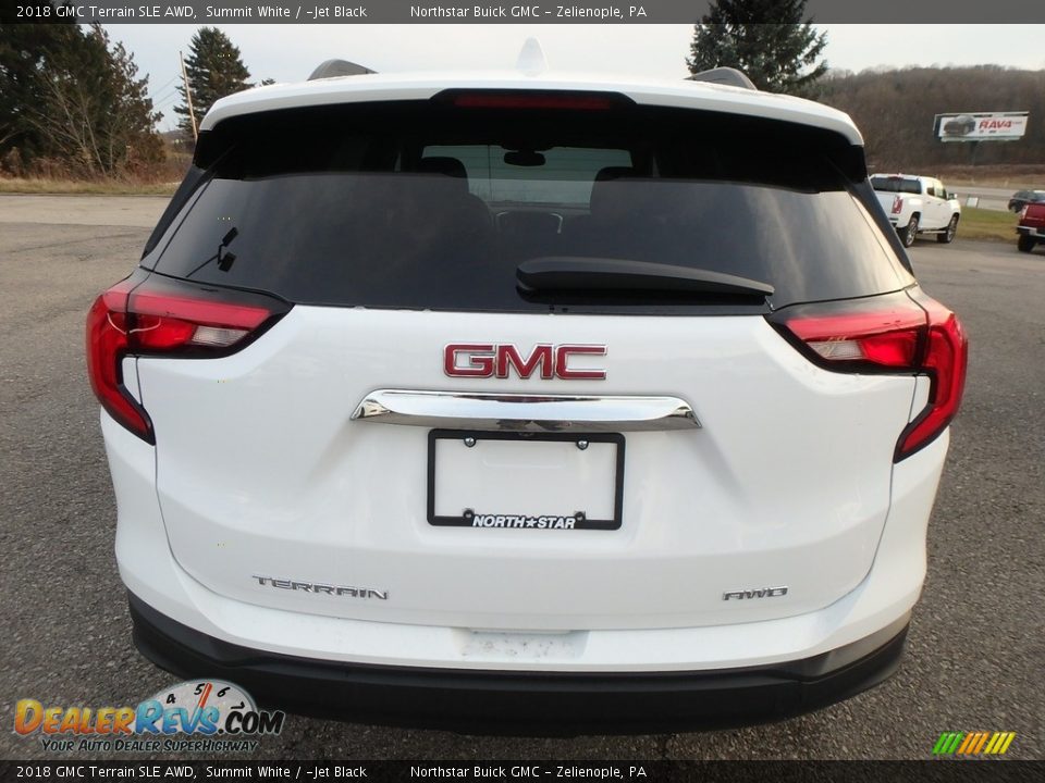 2018 GMC Terrain SLE AWD Summit White / ­Jet Black Photo #6
