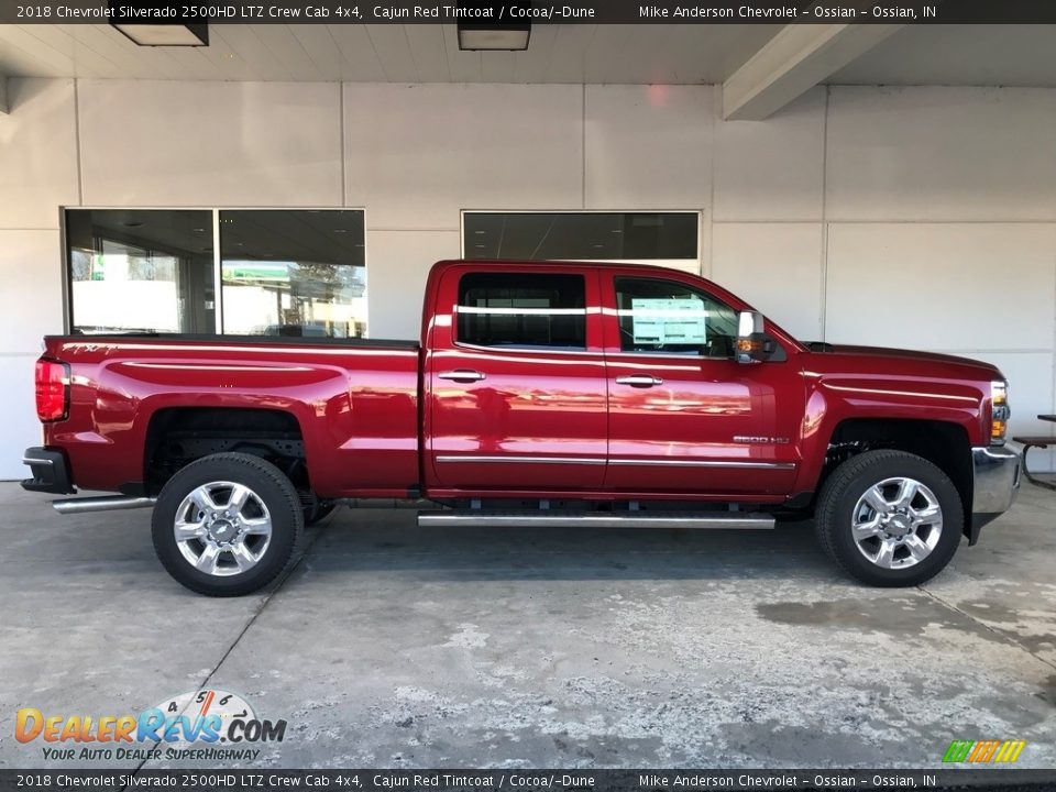 Cajun Red Tintcoat 2018 Chevrolet Silverado 2500HD LTZ Crew Cab 4x4 Photo #3
