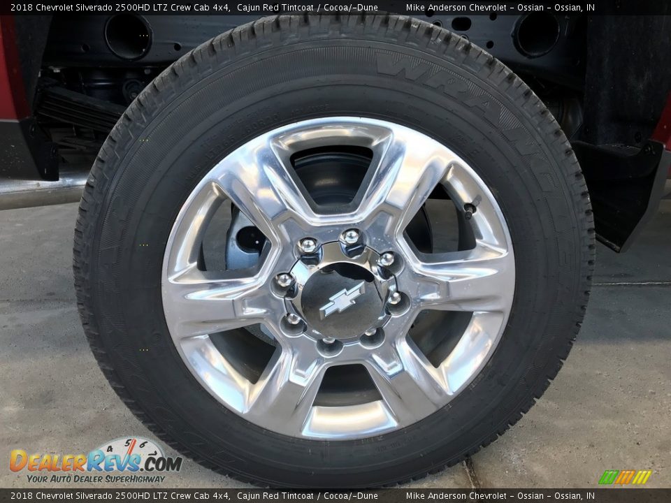 2018 Chevrolet Silverado 2500HD LTZ Crew Cab 4x4 Cajun Red Tintcoat / Cocoa/­Dune Photo #5
