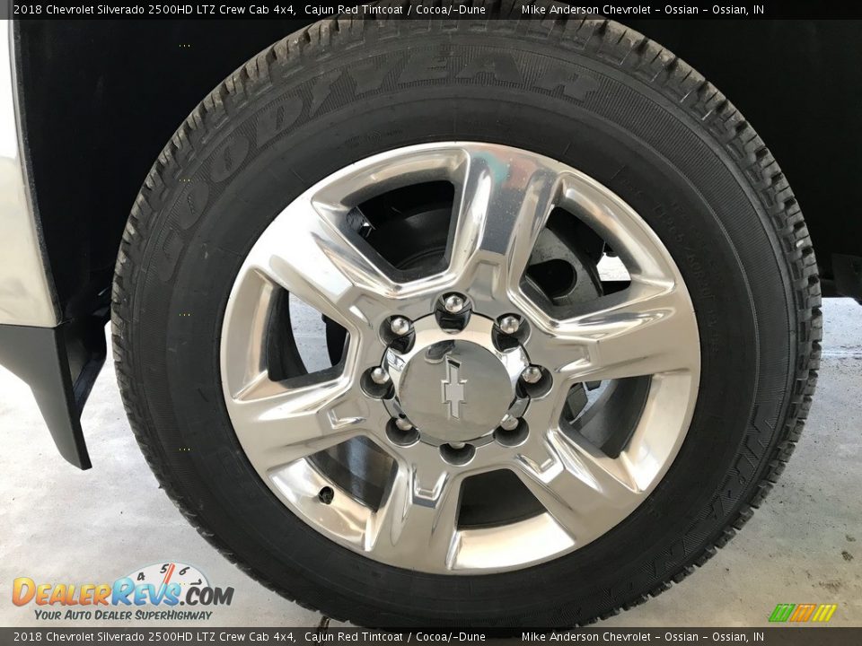 2018 Chevrolet Silverado 2500HD LTZ Crew Cab 4x4 Cajun Red Tintcoat / Cocoa/­Dune Photo #9