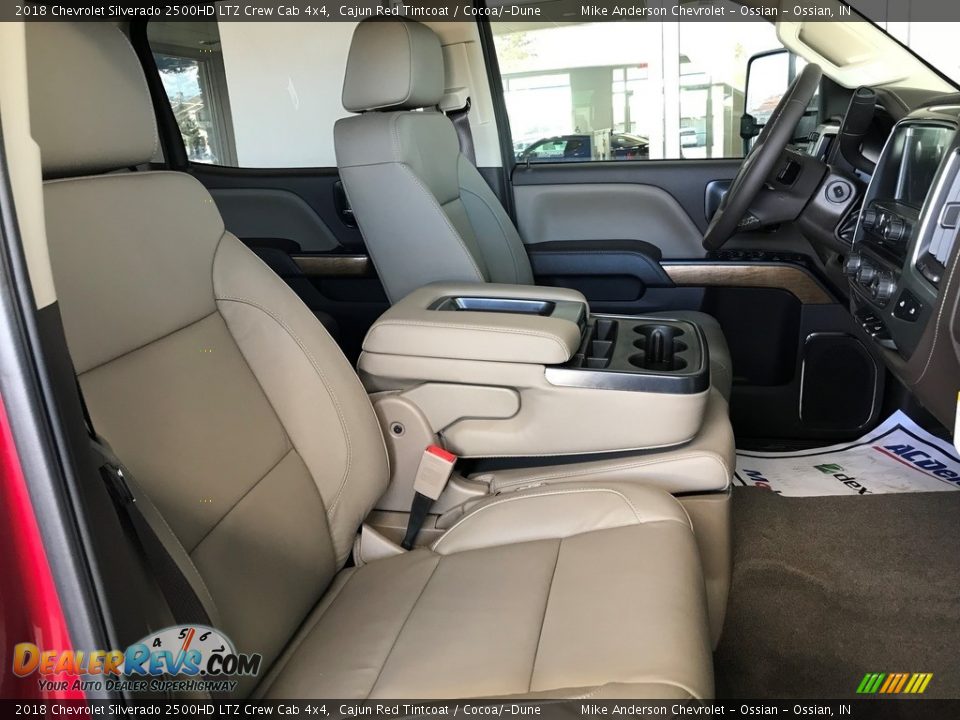 2018 Chevrolet Silverado 2500HD LTZ Crew Cab 4x4 Cajun Red Tintcoat / Cocoa/­Dune Photo #13