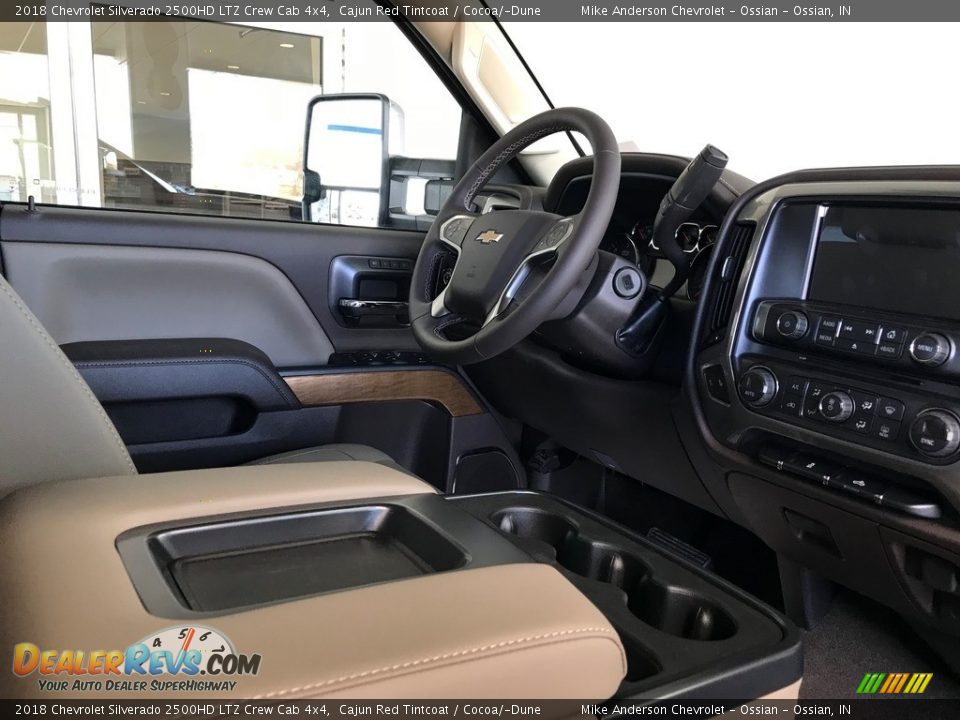 2018 Chevrolet Silverado 2500HD LTZ Crew Cab 4x4 Cajun Red Tintcoat / Cocoa/­Dune Photo #14
