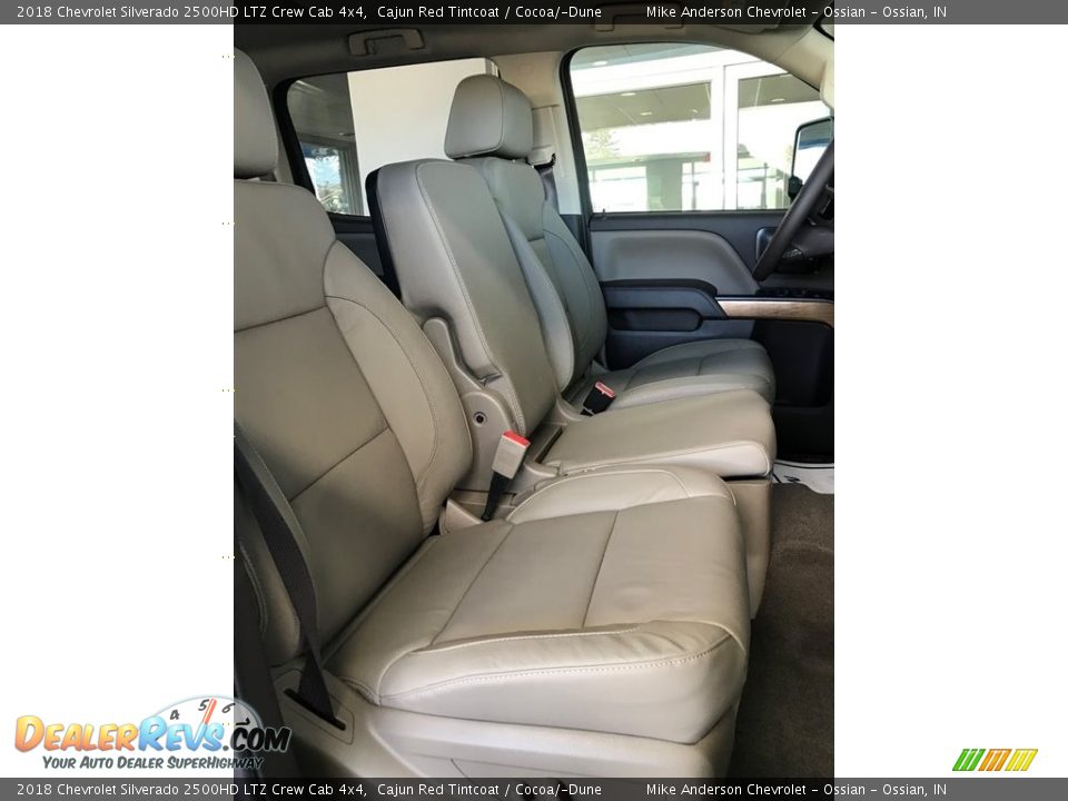 2018 Chevrolet Silverado 2500HD LTZ Crew Cab 4x4 Cajun Red Tintcoat / Cocoa/­Dune Photo #15