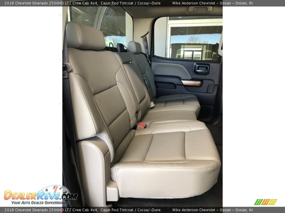 2018 Chevrolet Silverado 2500HD LTZ Crew Cab 4x4 Cajun Red Tintcoat / Cocoa/­Dune Photo #18