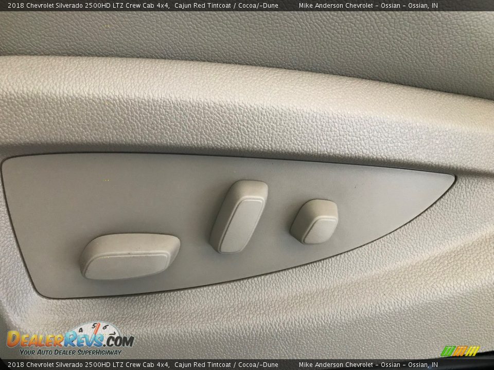 2018 Chevrolet Silverado 2500HD LTZ Crew Cab 4x4 Cajun Red Tintcoat / Cocoa/­Dune Photo #21