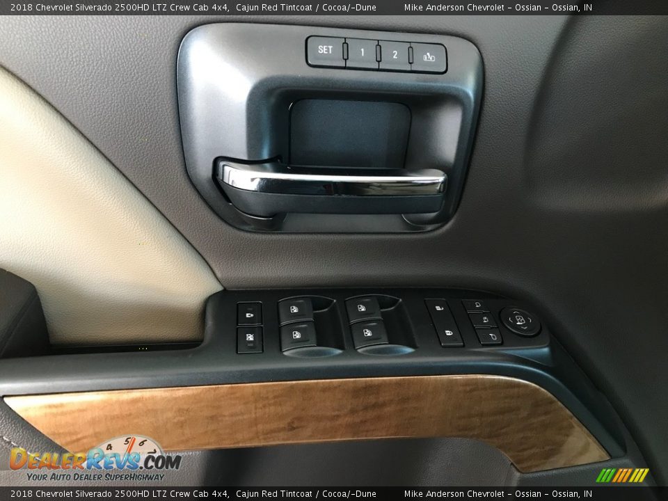 2018 Chevrolet Silverado 2500HD LTZ Crew Cab 4x4 Cajun Red Tintcoat / Cocoa/­Dune Photo #22