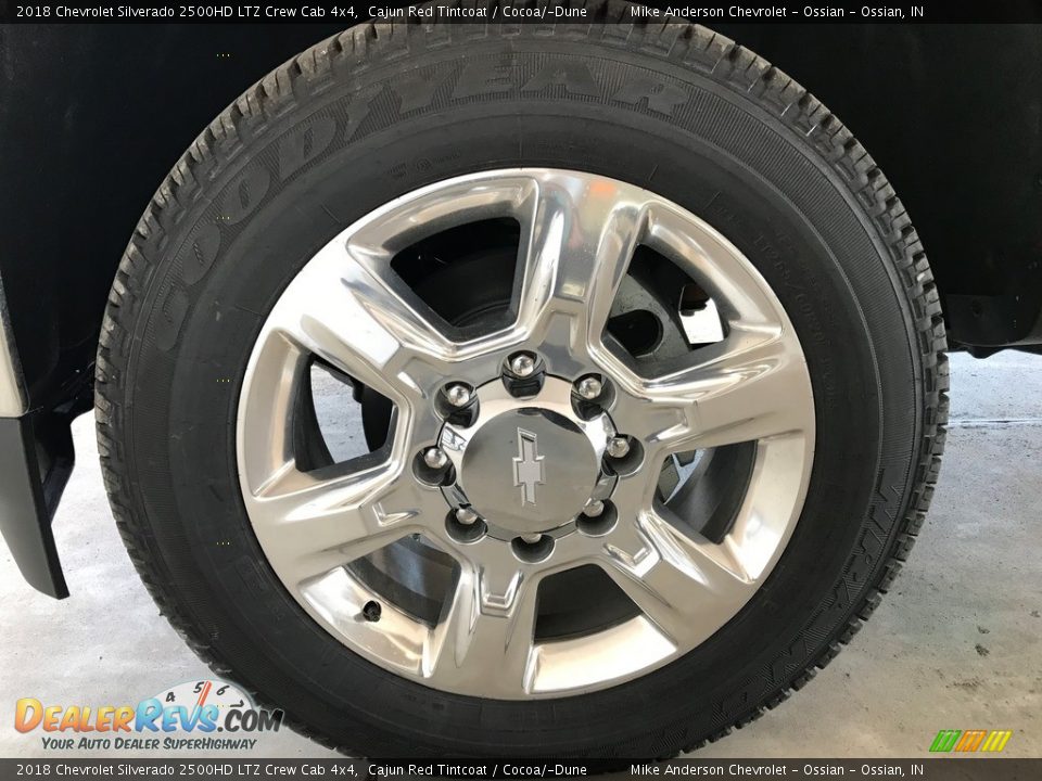 2018 Chevrolet Silverado 2500HD LTZ Crew Cab 4x4 Cajun Red Tintcoat / Cocoa/­Dune Photo #24