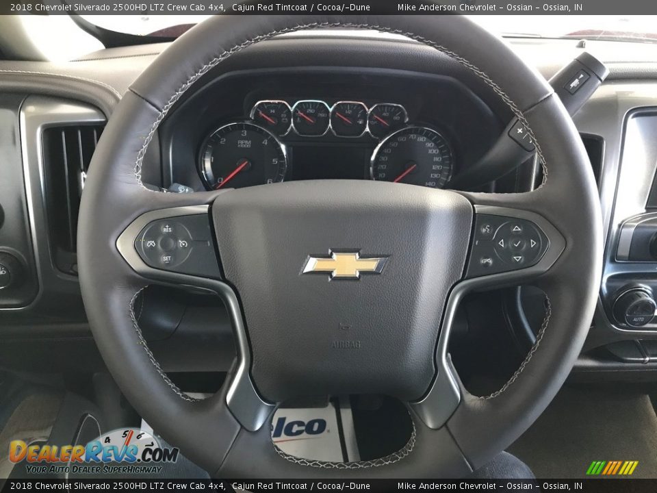 2018 Chevrolet Silverado 2500HD LTZ Crew Cab 4x4 Cajun Red Tintcoat / Cocoa/­Dune Photo #26