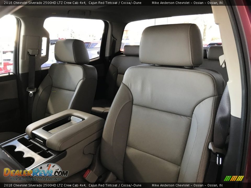 2018 Chevrolet Silverado 2500HD LTZ Crew Cab 4x4 Cajun Red Tintcoat / Cocoa/­Dune Photo #28
