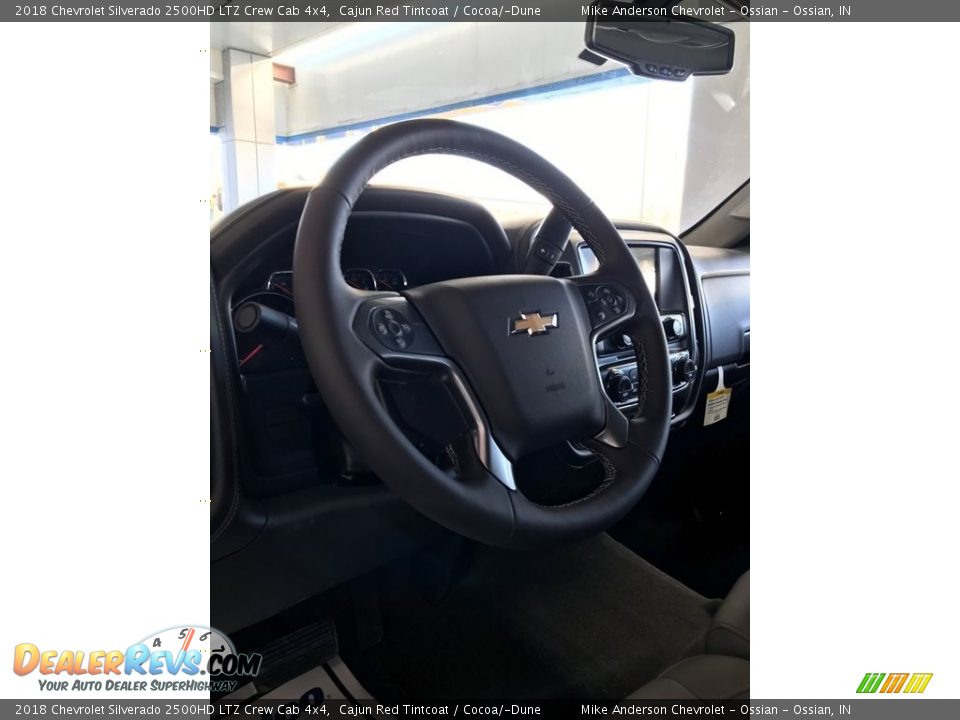 2018 Chevrolet Silverado 2500HD LTZ Crew Cab 4x4 Cajun Red Tintcoat / Cocoa/­Dune Photo #29