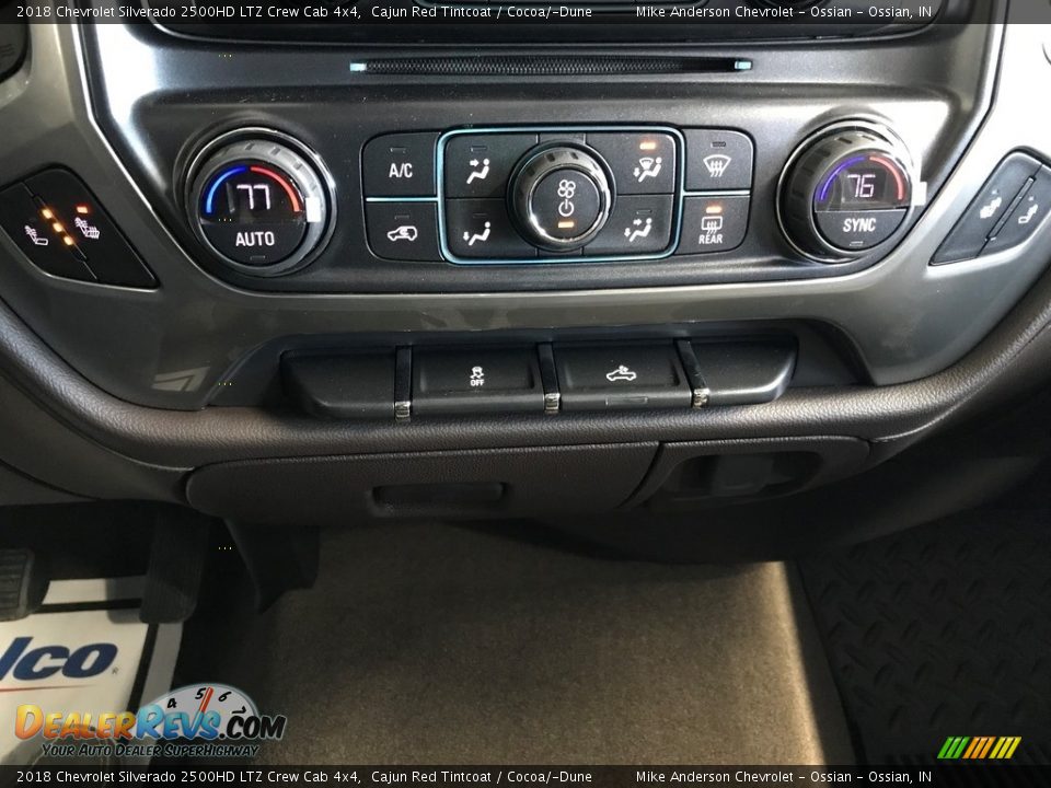 2018 Chevrolet Silverado 2500HD LTZ Crew Cab 4x4 Cajun Red Tintcoat / Cocoa/­Dune Photo #32