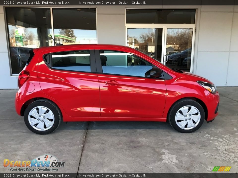 Red Hot 2018 Chevrolet Spark LS Photo #3