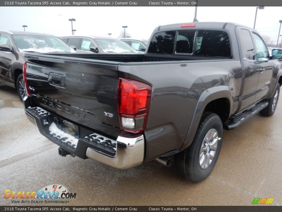 2018 Toyota Tacoma SR5 Access Cab Magnetic Gray Metallic / Cement Gray Photo #2