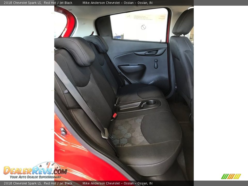 Rear Seat of 2018 Chevrolet Spark LS Photo #13