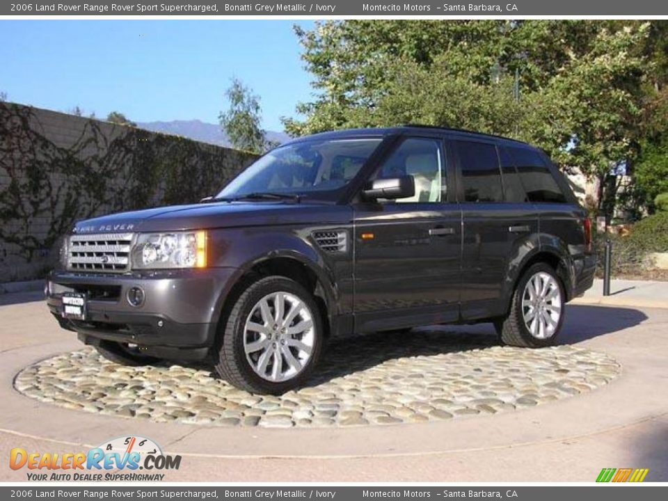2006 Land Rover Range Rover Sport Supercharged Bonatti Grey Metallic / Ivory Photo #1