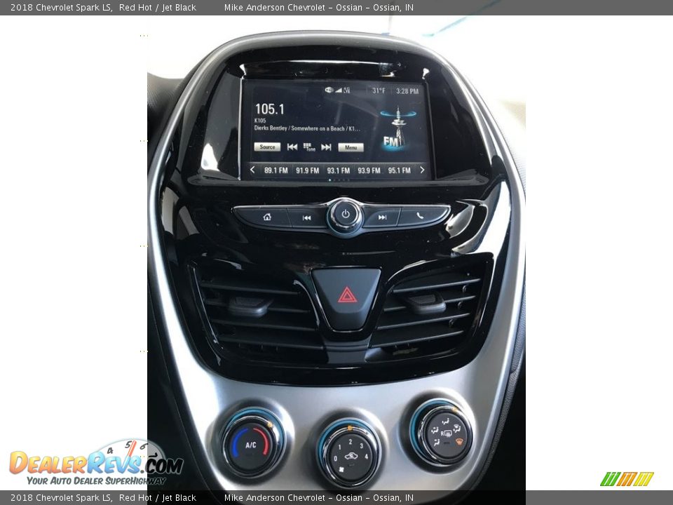 Controls of 2018 Chevrolet Spark LS Photo #24