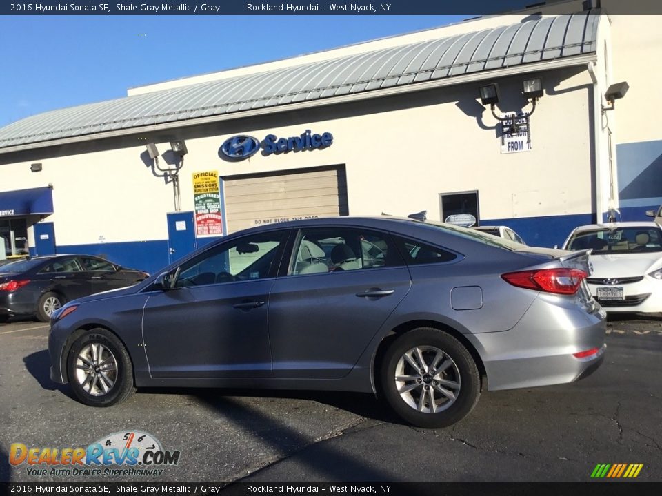2016 Hyundai Sonata SE Shale Gray Metallic / Gray Photo #6