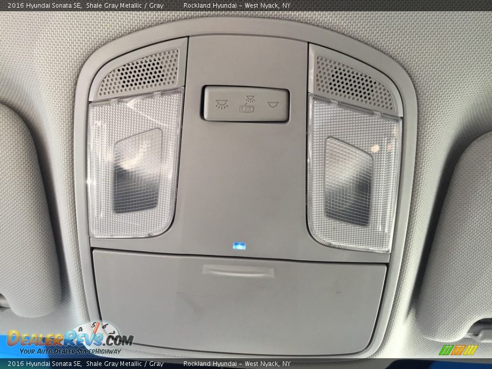 2016 Hyundai Sonata SE Shale Gray Metallic / Gray Photo #12