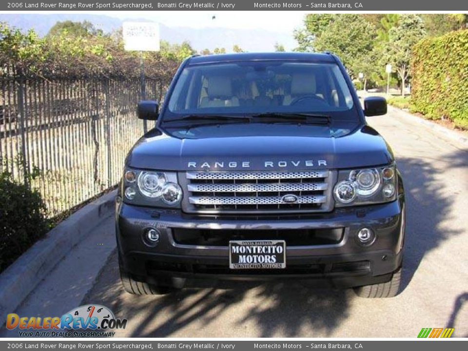2006 Land Rover Range Rover Sport Supercharged Bonatti Grey Metallic / Ivory Photo #5