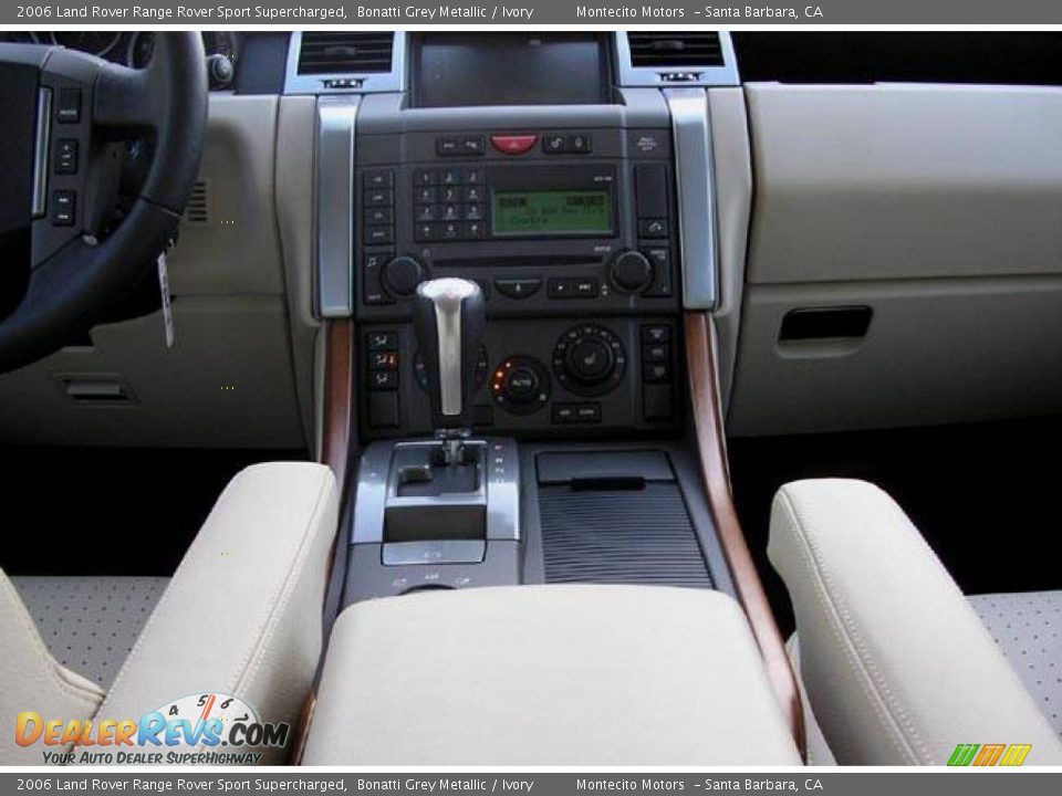 2006 Land Rover Range Rover Sport Supercharged Bonatti Grey Metallic / Ivory Photo #8