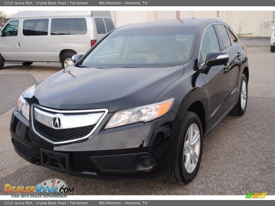 2015 Acura RDX Crystal Black Pearl / Parchment Photo #1