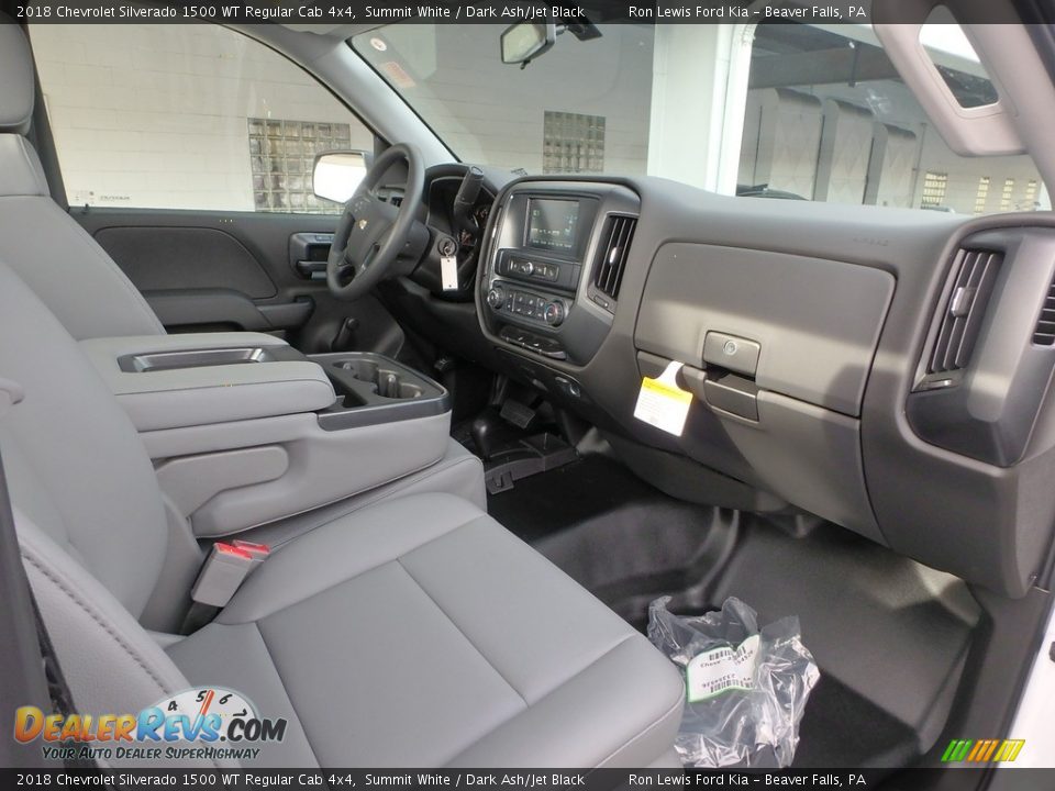 2018 Chevrolet Silverado 1500 WT Regular Cab 4x4 Summit White / Dark Ash/Jet Black Photo #2