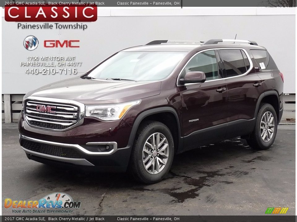 2017 GMC Acadia SLE Black Cherry Metallic / Jet Black Photo #1