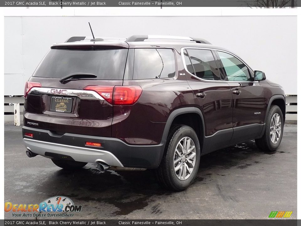 2017 GMC Acadia SLE Black Cherry Metallic / Jet Black Photo #2