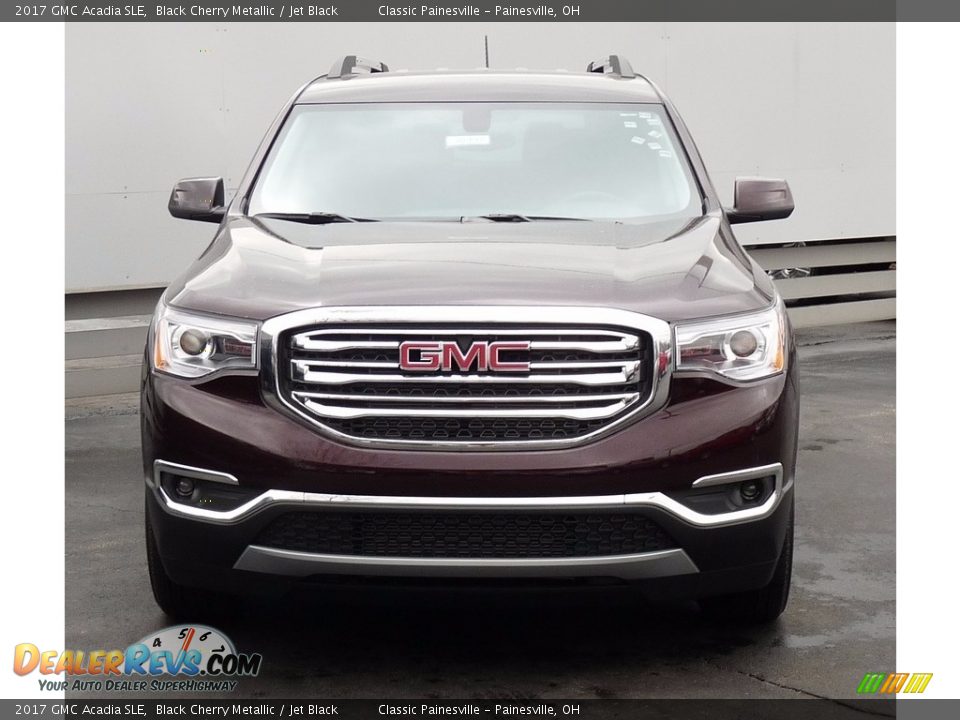 2017 GMC Acadia SLE Black Cherry Metallic / Jet Black Photo #4