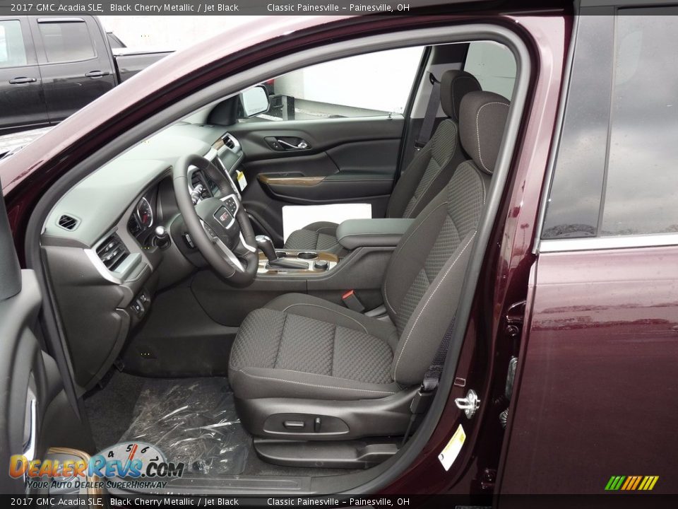 2017 GMC Acadia SLE Black Cherry Metallic / Jet Black Photo #6