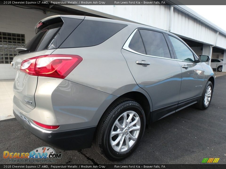 2018 Chevrolet Equinox LT AWD Pepperdust Metallic / Medium Ash Gray Photo #2