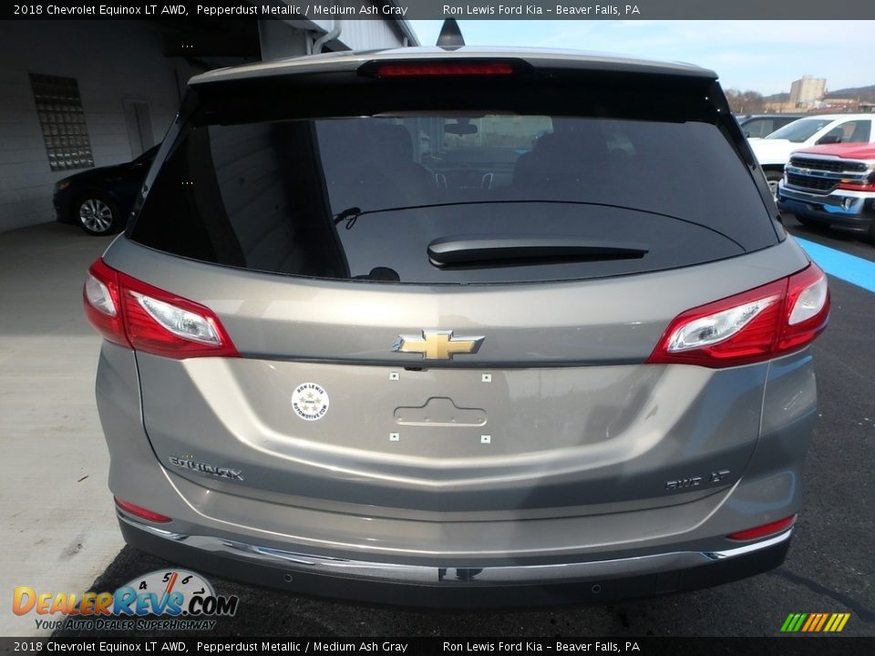 2018 Chevrolet Equinox LT AWD Pepperdust Metallic / Medium Ash Gray Photo #3