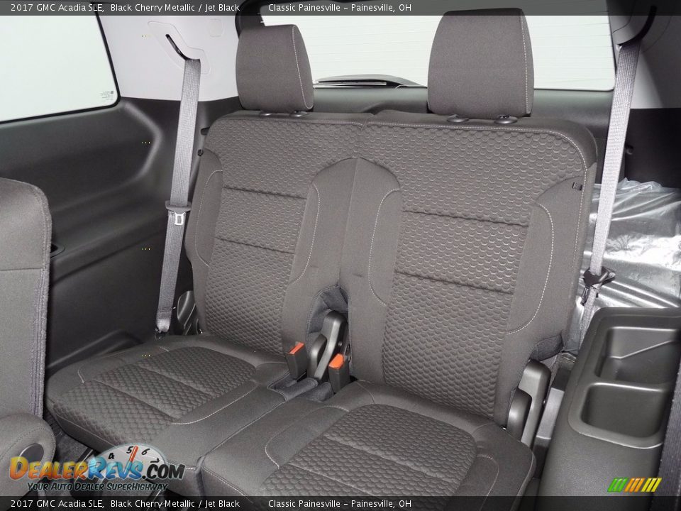 2017 GMC Acadia SLE Black Cherry Metallic / Jet Black Photo #8