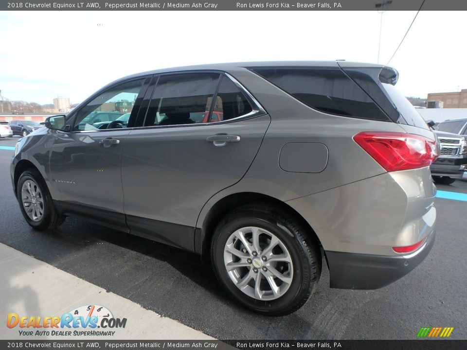 2018 Chevrolet Equinox LT AWD Pepperdust Metallic / Medium Ash Gray Photo #5
