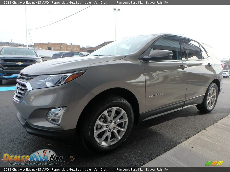 2018 Chevrolet Equinox LT AWD Pepperdust Metallic / Medium Ash Gray Photo #7