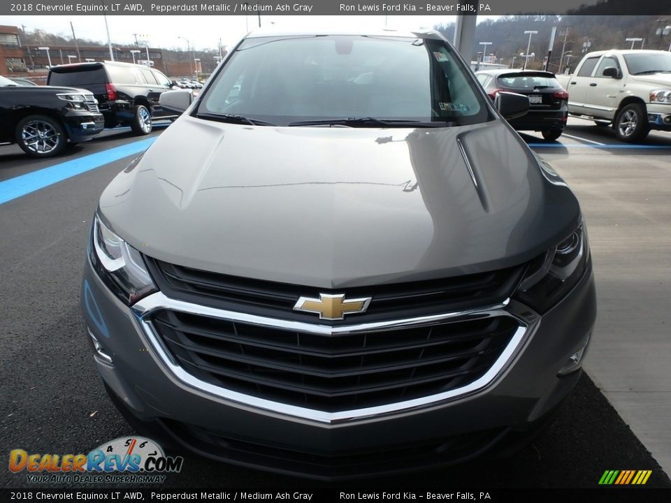 2018 Chevrolet Equinox LT AWD Pepperdust Metallic / Medium Ash Gray Photo #8