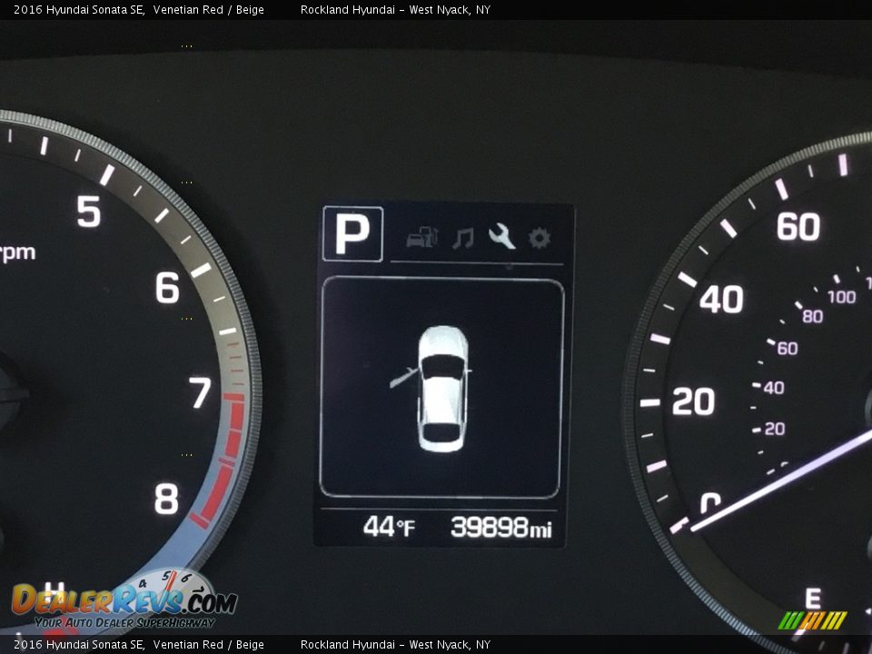 2016 Hyundai Sonata SE Venetian Red / Beige Photo #20