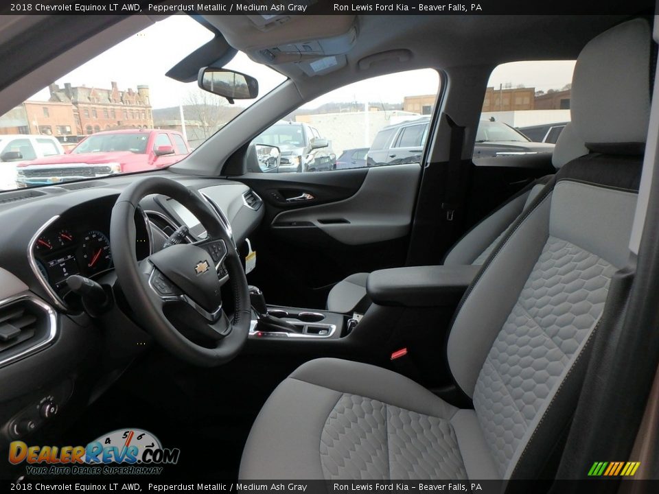 2018 Chevrolet Equinox LT AWD Pepperdust Metallic / Medium Ash Gray Photo #11