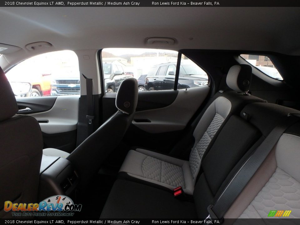 2018 Chevrolet Equinox LT AWD Pepperdust Metallic / Medium Ash Gray Photo #12