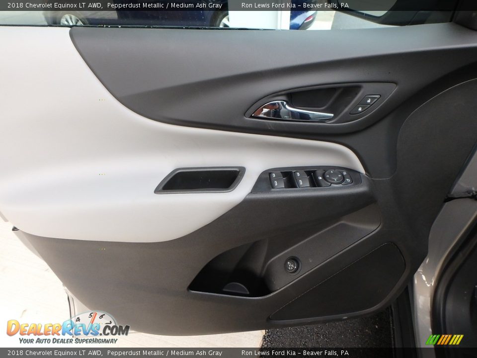 2018 Chevrolet Equinox LT AWD Pepperdust Metallic / Medium Ash Gray Photo #14