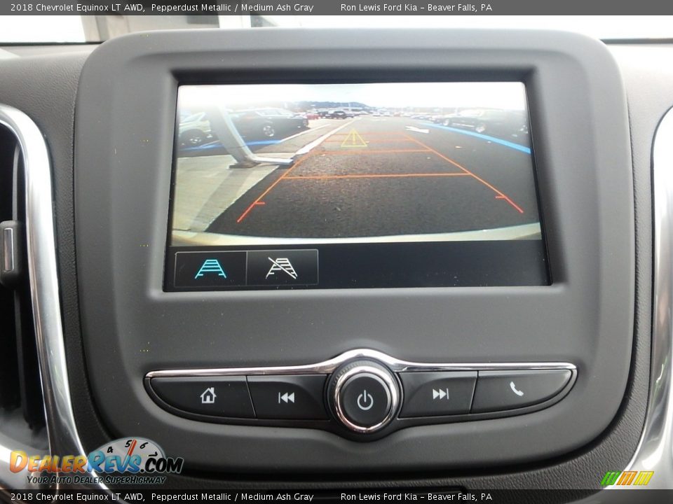 2018 Chevrolet Equinox LT AWD Pepperdust Metallic / Medium Ash Gray Photo #18