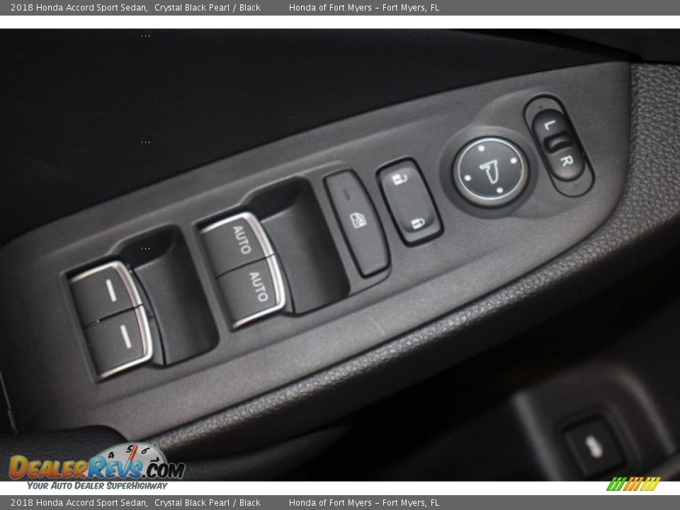 2018 Honda Accord Sport Sedan Crystal Black Pearl / Black Photo #10