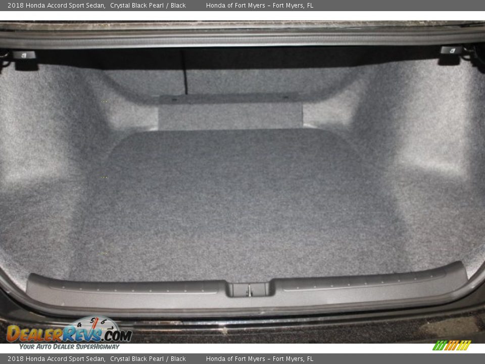 2018 Honda Accord Sport Sedan Crystal Black Pearl / Black Photo #22